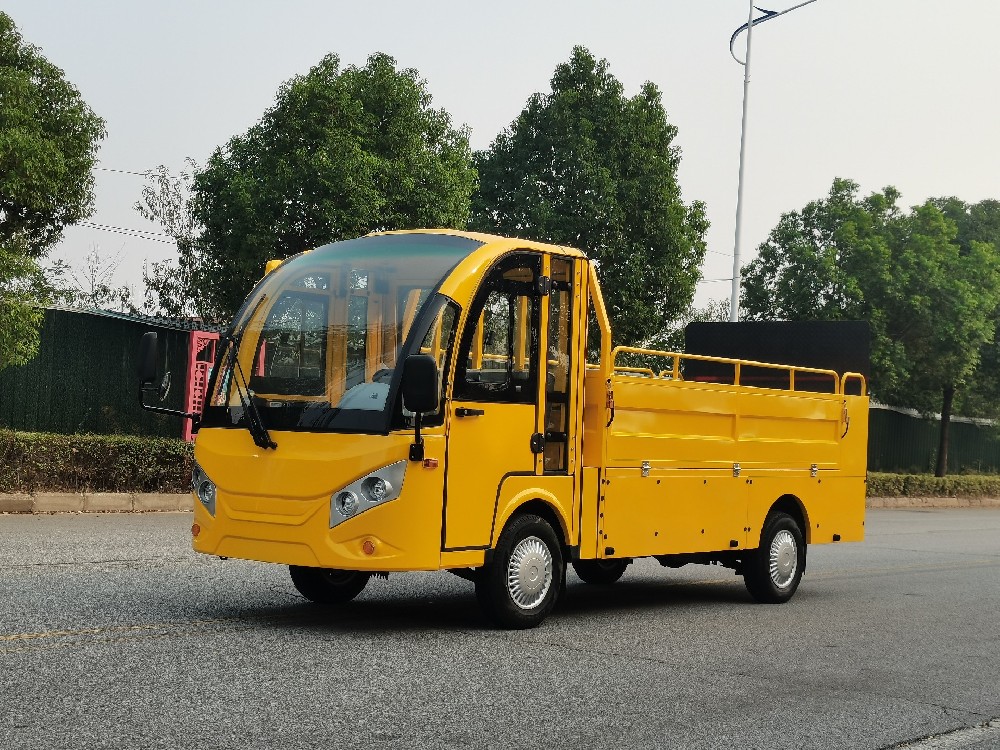 2座封閉液壓尾板電動(dòng)貨車(chē)